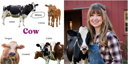 Animaux de la ferme – imagier cartonné