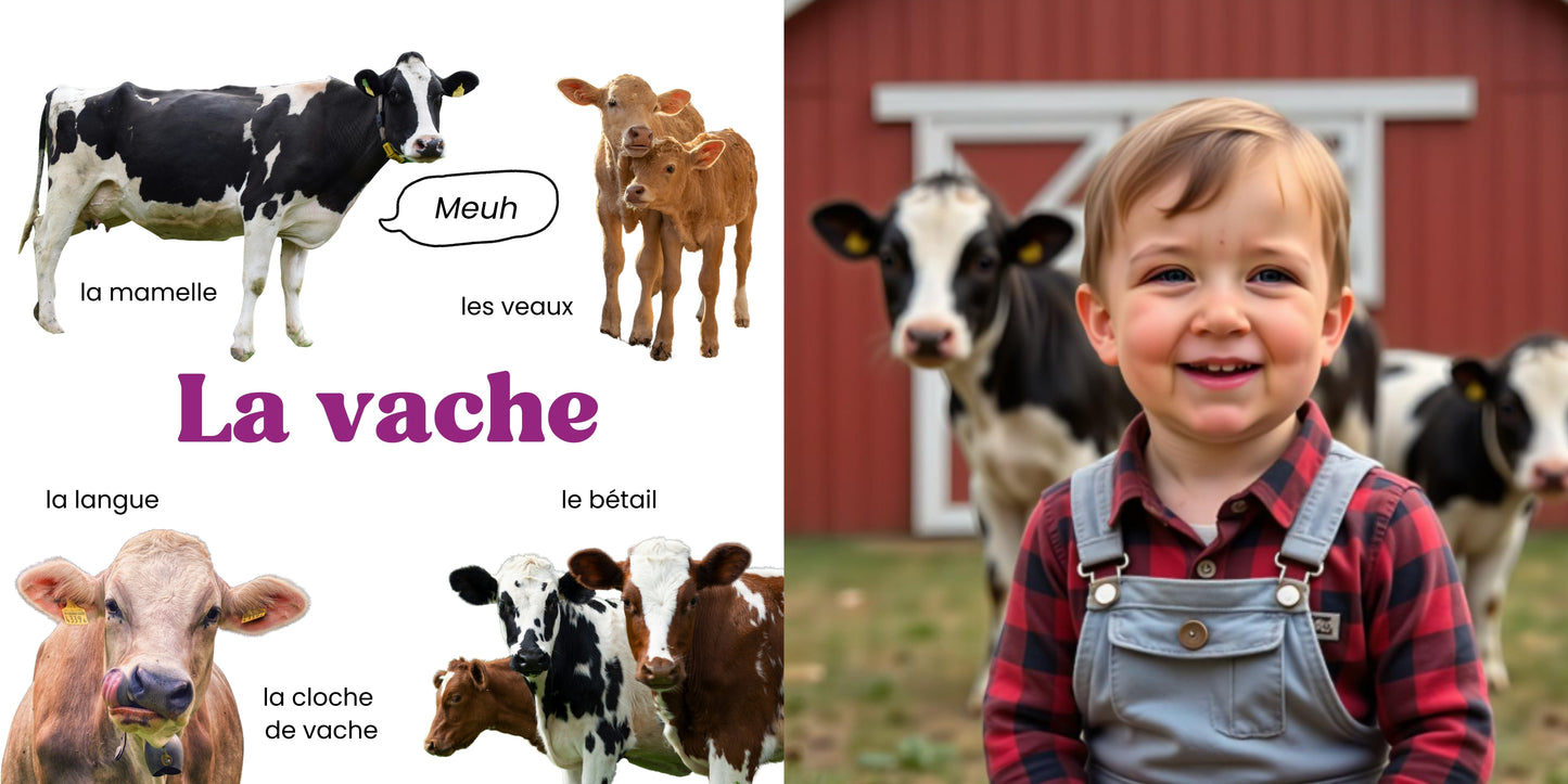 Farm Animals · Personalised Picture Book