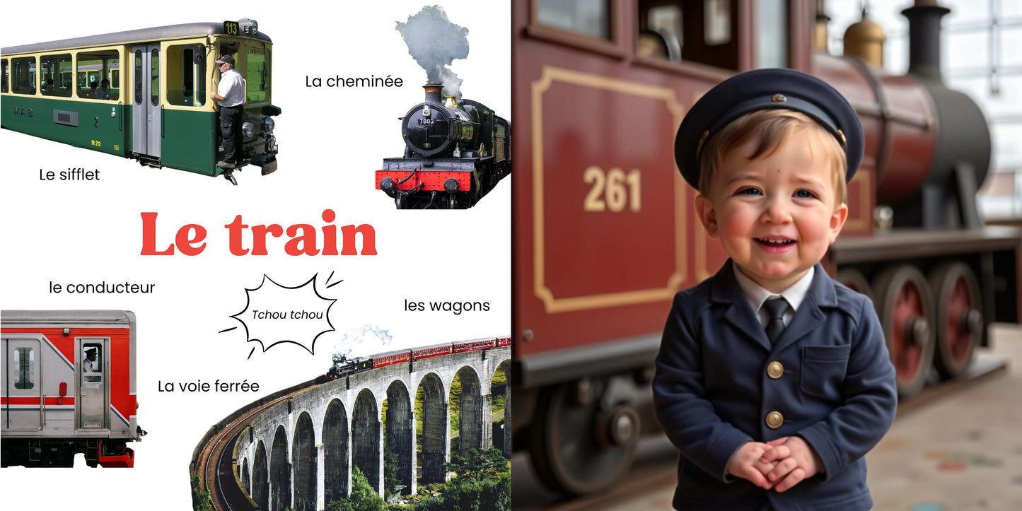 Vehicles · Personalised Picture Book