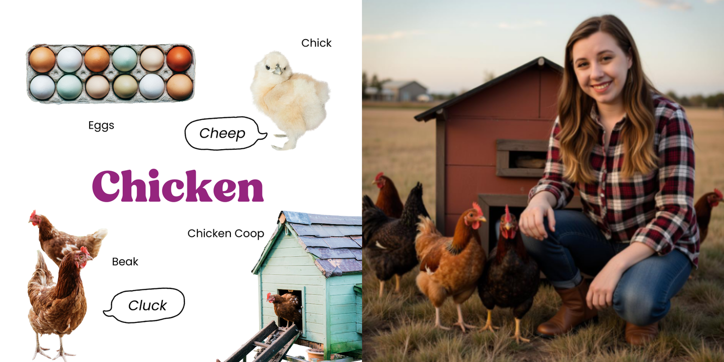 Farm Animals Board Book