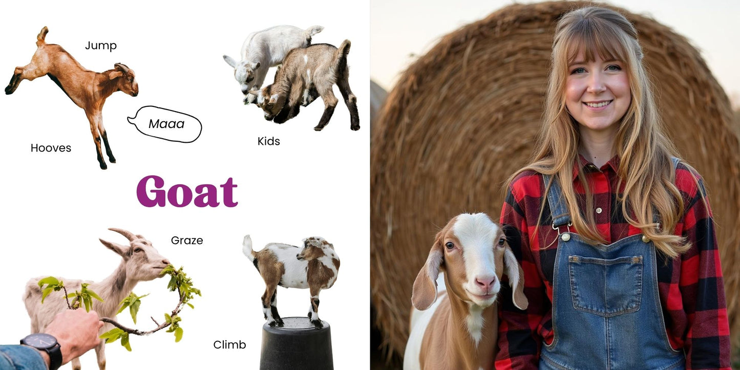 Animaux de la ferme – imagier cartonné